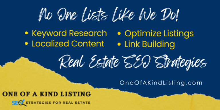 Real-Estate, No One List Like We Do!